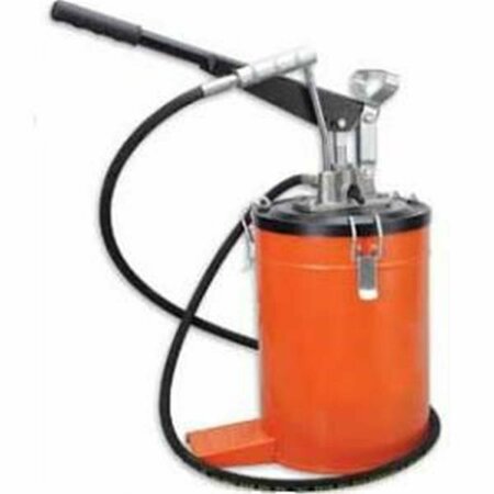 ZEELINE Hand Operated Grease Pump with 22 lbs Fully Enclosed Container 540